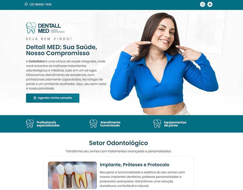 Landing-Page-DentallMed-Clinica-Odontologica