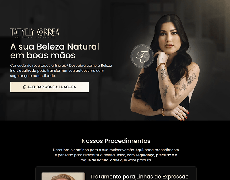 Landing-Page-Tatyely-Correa-Esttica